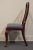 Wood Henkel Harris Traditional Queen Anne Style Wild Black Cherry Dining Side Chair 105s For Sale - Image 7 of 10