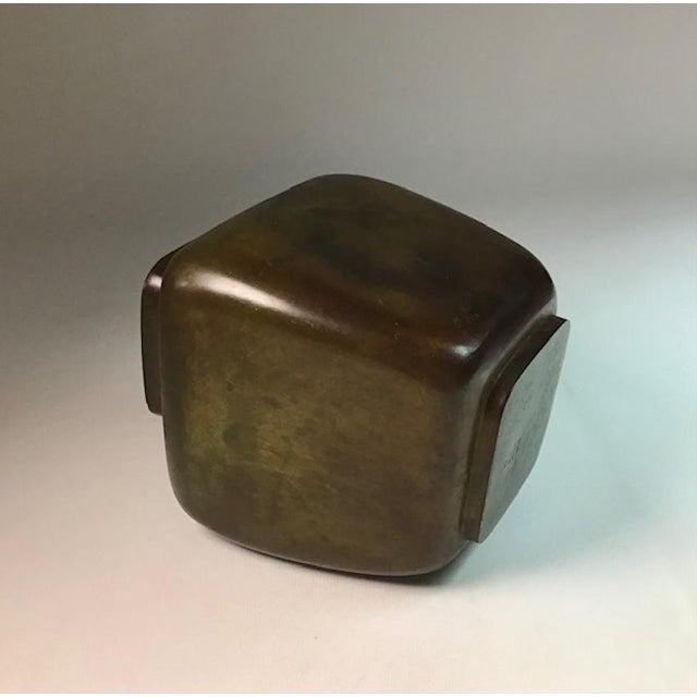 Metal Art Deco Metal Bowl by Just Andersen for GAB, 1940s For Sale - Image 7 of 11