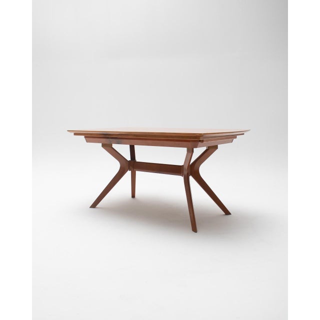 Mid-Century Extendable Dining Table in the style of G-Plan, 1960s For Sale - Image 6 of 9