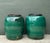 Vintage Green Glazed Earthenware Vessels - A Pair For Sale - Image 12 of 18