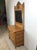 Antique Five Drawer Oak Dresser With Large Mounted Mirror For Sale - Image 12 of 18