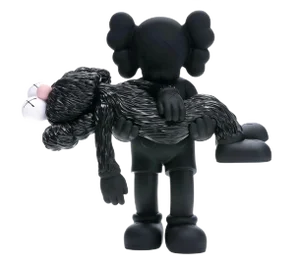 KAWS, Gone, Black Version, Collectible Pop Art, 2019