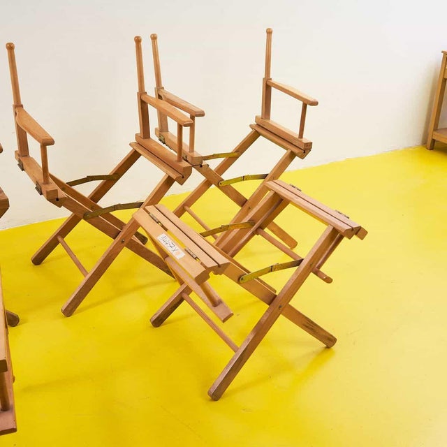 Director's Chairs, Set of 5 For Sale - Image 5 of 8