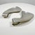For your consideration, 1970s modernist pewter salad serving utensils designed by noted artist and metalworker Shirley...