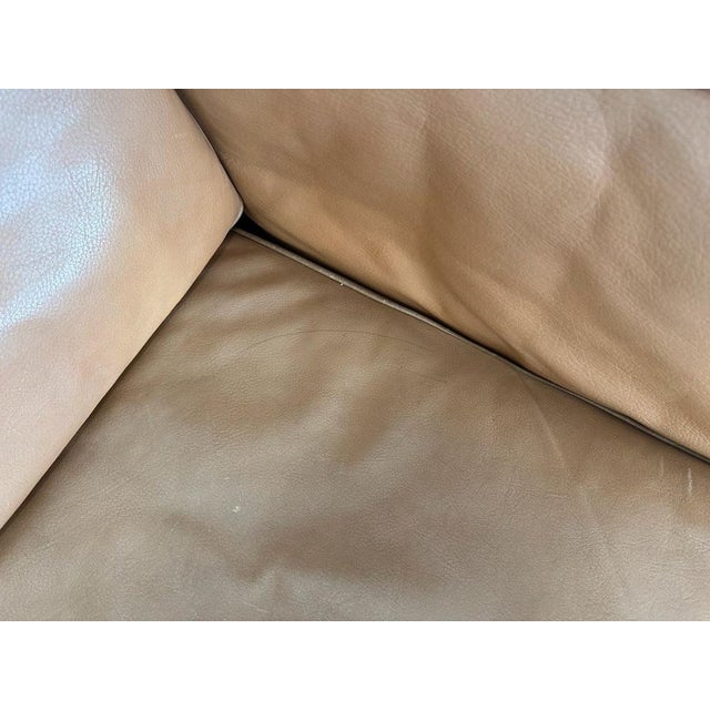 Leather 2292 Coupe Sofa by Børge Mogensen for Fredericia, 1960s For Sale - Image 14 of 16