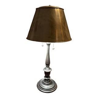 Visual Comfort New York Public Library Bronze and Brass Lamp For Sale