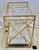 Italian Vintage Florentine Italian Gilt Gold Leafed Bar Cart For Sale - Image 3 of 3