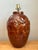 Vintage Brown Glazed Ceramic Elephant Lamp For Sale - Image 12 of 12