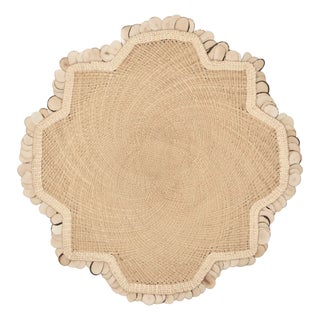 Johanna Ortiz Natural Pichima Placemat, Set of 2 For Sale