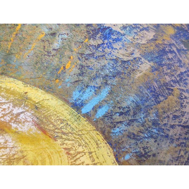 Massimo Greco, Dancer, 2000, Acrylic Painting on Cardboard For Sale - Image 4 of 5