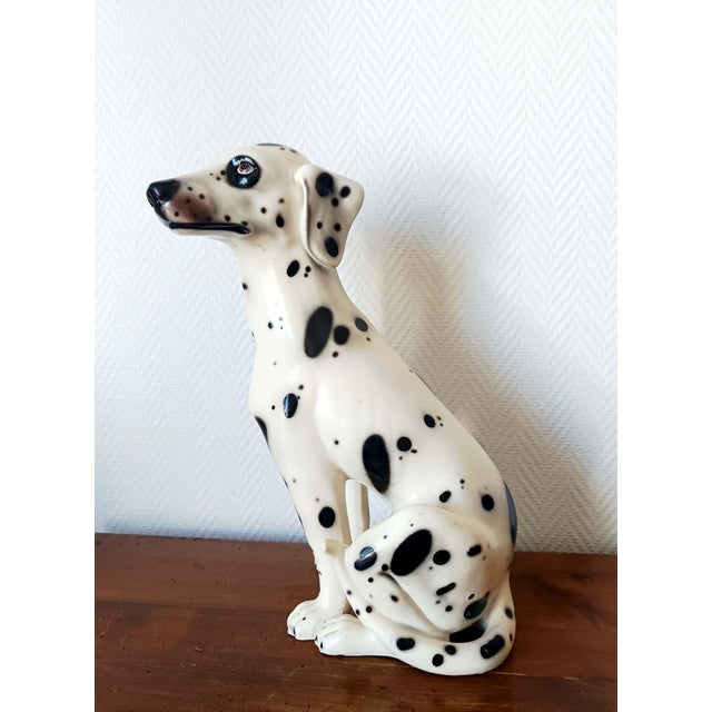Vintage Ceramic Dalmatian Dog, Italy, 1970s For Sale - Image 14 of 14