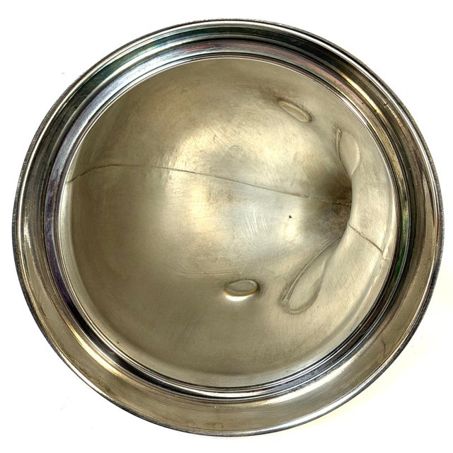 Large Italian Modern Sterling Silver & Crystal Penguin Ice Bucket, 16" High For Sale - Image 17 of 18