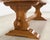 Country French Provincial Oak Farmhouse Trestle Dining Table 8 Ft For Sale - Image 15 of 18