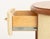 Vintage Modern Walnut and White Painted Rattan Bedside Table For Sale In New York - Image 6 of 7