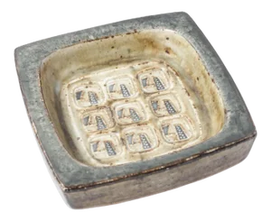 Handmade Royal Copenhagen Sung Glazed Stoneware Vide-Poche, 1960s
