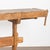 Early 20th Century Rustic Narrow Carpenter's Workbench Console Table For Sale - Image 10 of 15
