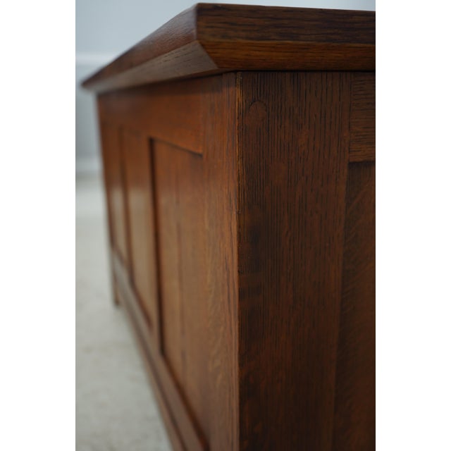 Stickley Mission Oak Blanket Chest For Sale - Image 15 of 18