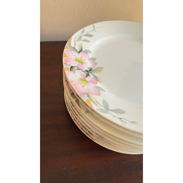 Early 20th Century Nippon Azalea Porcelain Tea Set- Japan For Sale In New York - Image 6 of 14