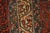 Textile 1900s Red Raspebery Geometric Antique Persian Seraband Rug 2'10" X 16'9" Hand Knotted Wool Carpet For Sale - Image 7 of 7