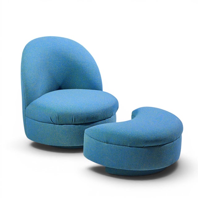 Thomas Bille Lounge Chair With Ottoman For Sale - Image 10 of 10