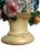 Early 20th Century Basket of Roses With Bow Painted Cast Iron Doorstop For Sale - Image 9 of 10