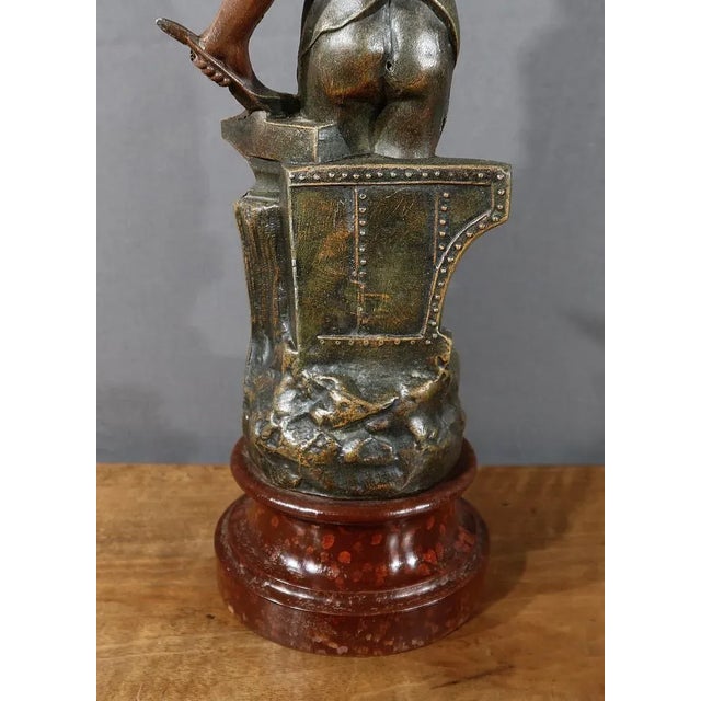 Le Travail Regula Figure, Early 20th Century For Sale - Image 10 of 13