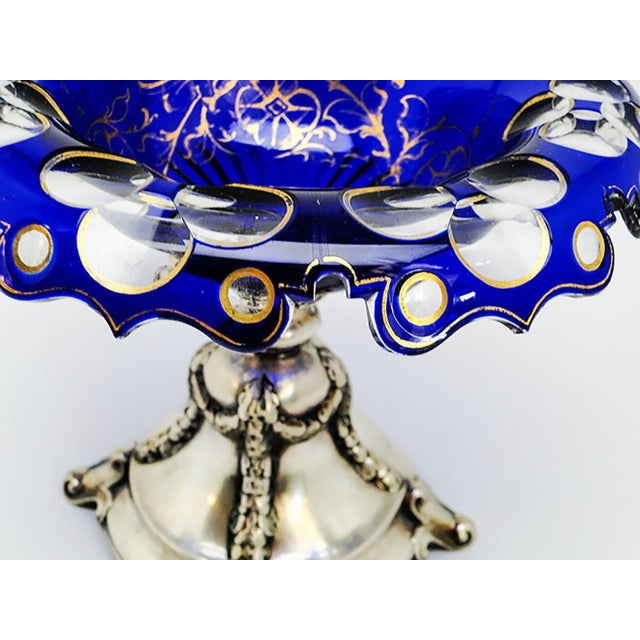 Antique Fruit Plate in Silver, 1800s For Sale - Image 9 of 13
