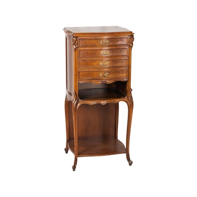 Antique Art Nouveau French Chest of Drawers, 1890s For Sale
