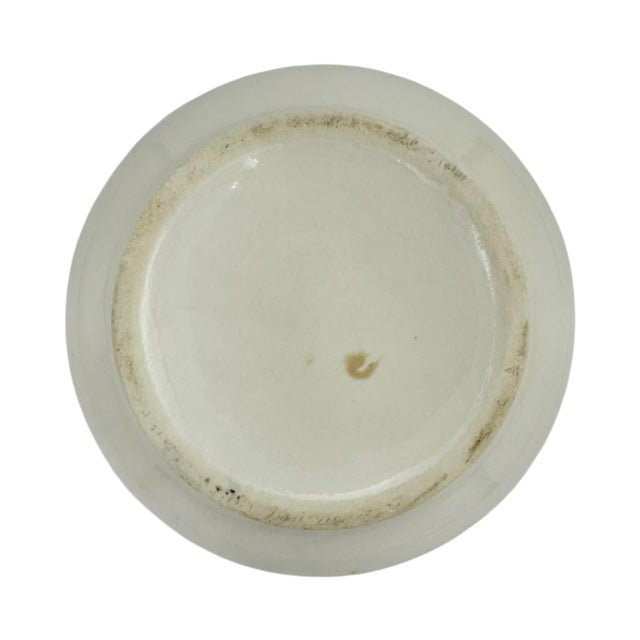 White Vintage Cannon Club Princeton University Ceramic Ashtray Catchall Dish For Sale - Image 8 of 9