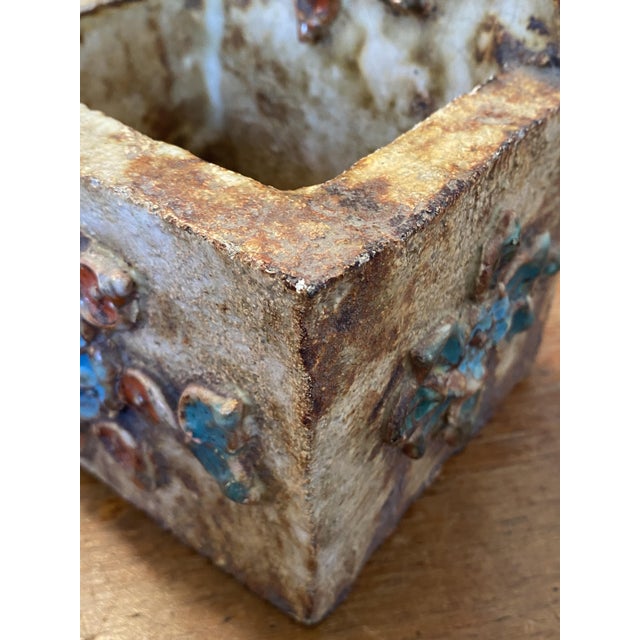 Vallauris Ceramic Wall Planter by La Roue, 1950s For Sale - Image 6 of 18