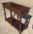 Brown Vintage English Console Table With Two Drawers For Sale - Image 8 of 11