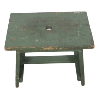 Stool in Fir, 1960 For Sale