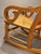 Victorian American Victorian Lincoln Rocking Chair in Birch & Tiger Birch With Goose Neck Arms, Circa 1890 For Sale - Image 3 of 7