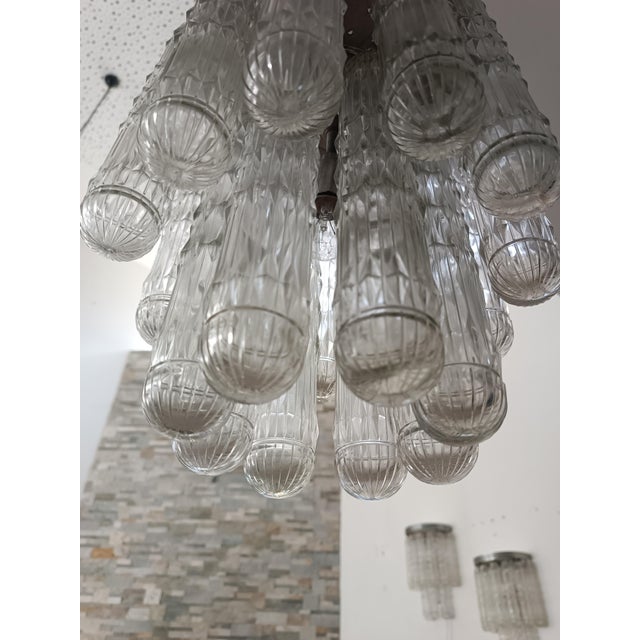 Murano Glass Light Fixtures from Venini, 1970s, Set of 3 For Sale - Image 6 of 18