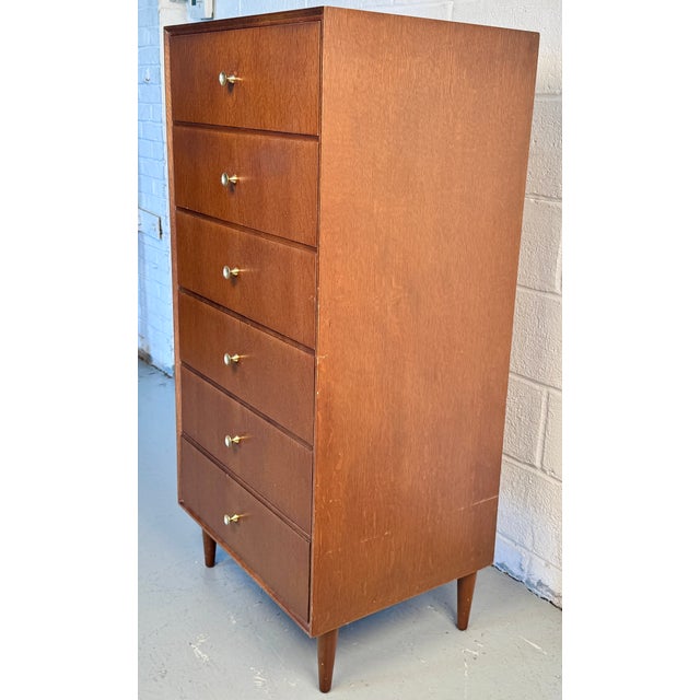 Elevate your space with this beautifully crafted mid-century teak linen chest, a timeless blend of Scandinavian design and...