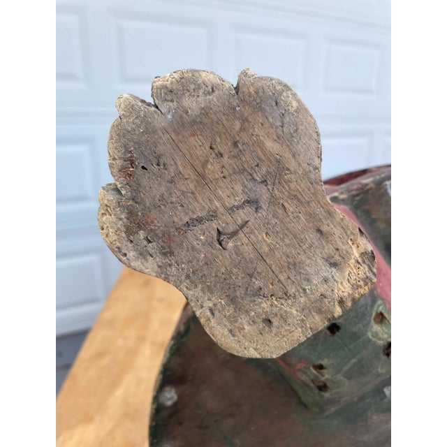 Large Six Sided Venetian Carved Gilded Baroque Hall Lantern, 17th Century For Sale - Image 12 of 13