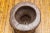 A 19th century rustic teak wood mortar urn, perfect to be used as an antique planter for a vintage home décor. This 19th-...