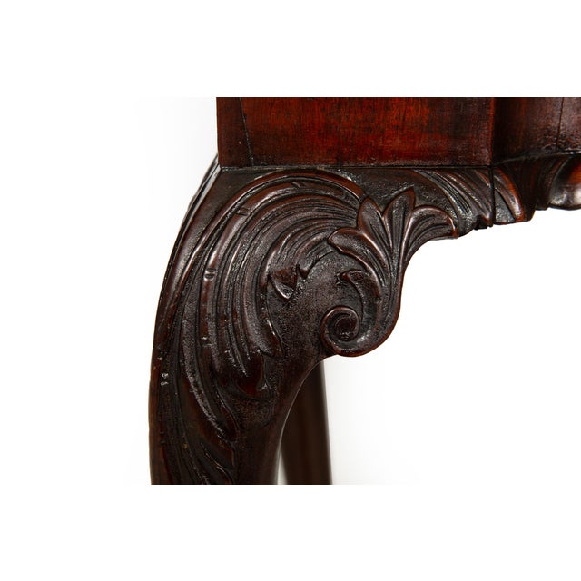 Rare English George III Antique Mahogany Card Game Table Circa 1760 For Sale - Image 13 of 18