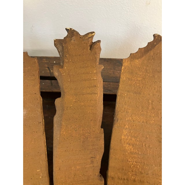 Italian Carved Giltwood Sunburst Convex Mirror For Sale - Image 12 of 16