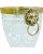 Mid-Century Modern Vintage Saint Louis Attributed Crystal Lion Head Ice Bucket Barware For Sale - Image 3 of 13
