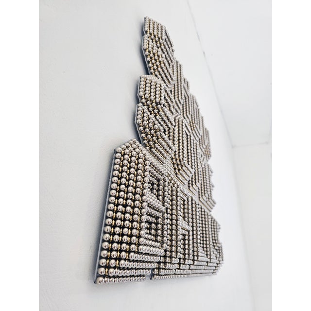 Wall Mounted Heavy Metal Sculpture from Jan Paul For Sale - Image 15 of 18