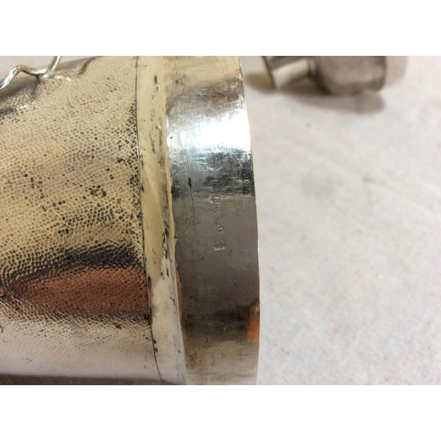 Silver Sterling Silver Chinese Export Cocktail Shaker For Sale - Image 8 of 9