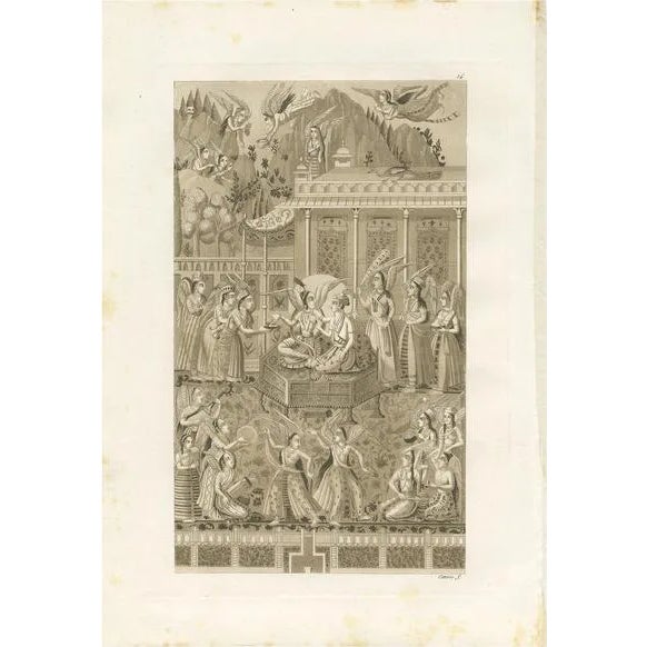 Ferrario, Hindu Gods, 1831, Print For Sale