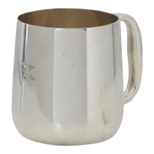 1940s Elkington Anchor Line Steamship First Class Tankard