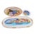 Vietri Hand Painted Serving Dishware, Set of Three For Sale