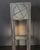 Mid Century Chrome Tubular Grandfather Clock – Lighted Étagère – Smoked Glass Shelves – 72" Chrome tubular floor clock...