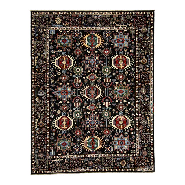 Oriental Handmade Rug 8'11" x 12' For Sale