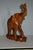 Traditional Vtg. Carved Wood Elephant Statue For Sale - Image 3 of 13