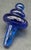 Mid 20th Century Mid 20th Century Cobalt Blue Bottle Stopper For Sale - Image 5 of 9