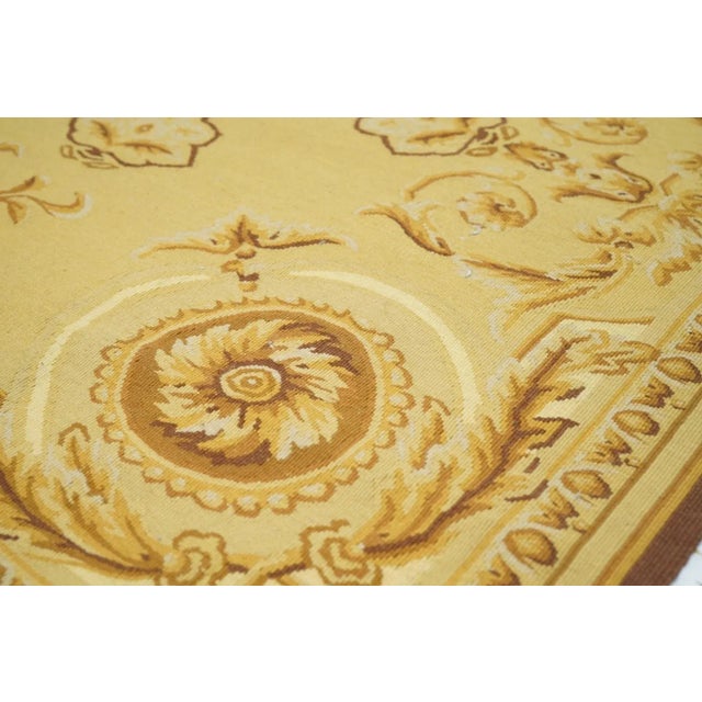 Aubusson Rug 4' X 6' For Sale - Image 4 of 8